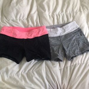 Bundle 2 Lululemon dart & dash shorts